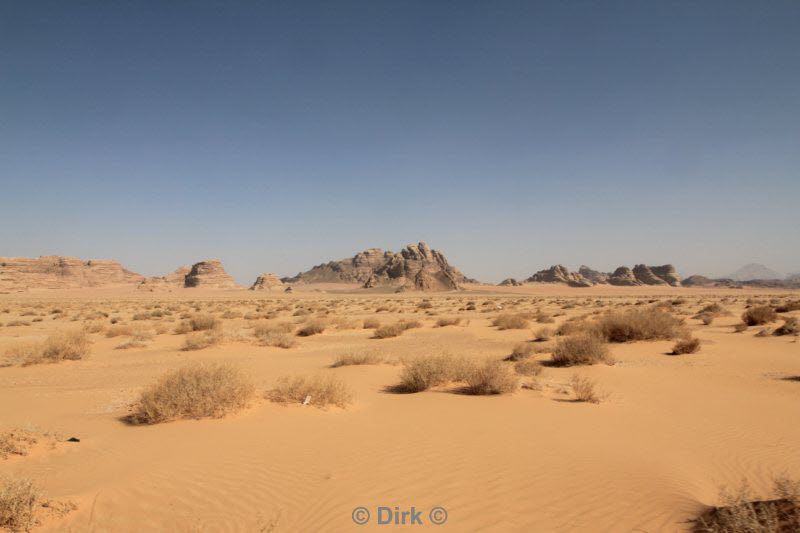 jordanie woestijn wadi rum