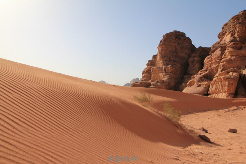 jordanie woestijn wadi rum