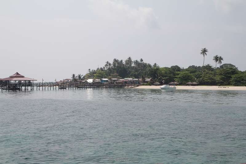 malaysia mabul island sea view kapalai