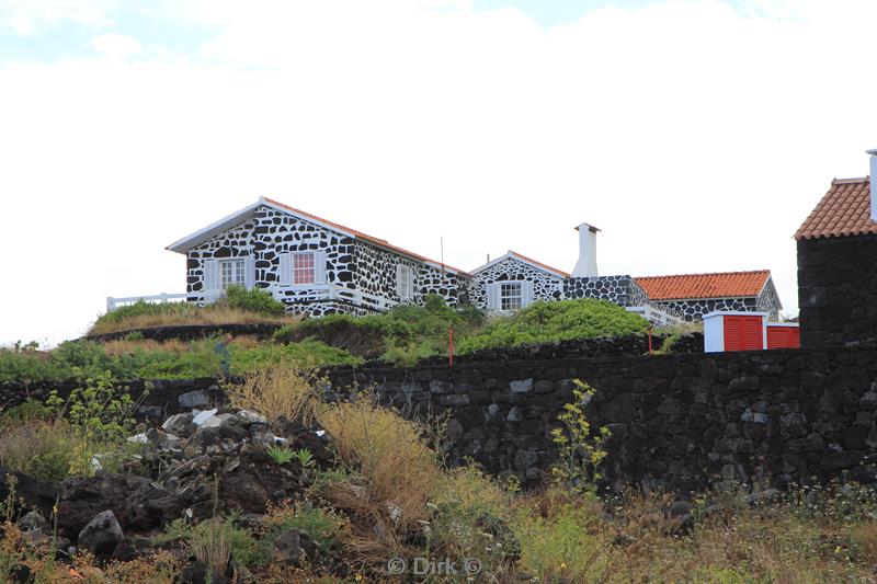 azores pico houses built in lava stones