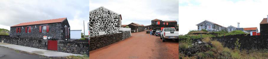 azores houses lava stone pico