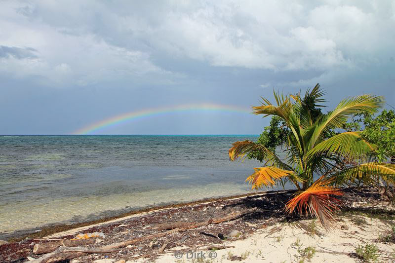 belize long caye lighthouse reef caribbean sea