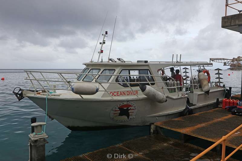 christmas island boot extra divers