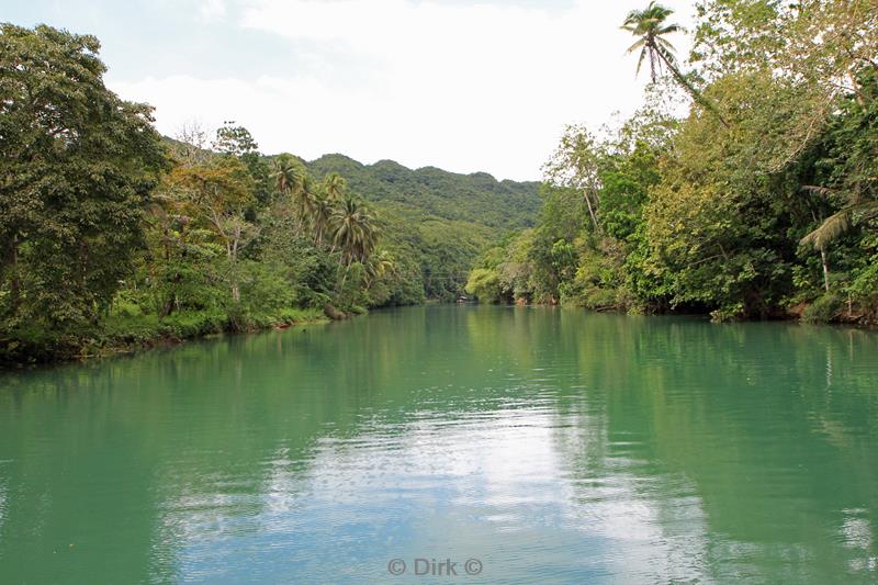 Filippijnen bohol loboc rivier