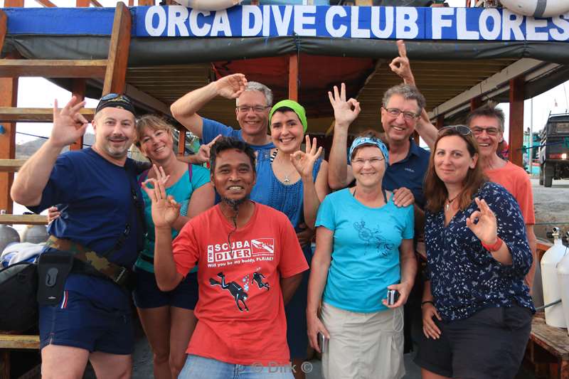 flores orca divers