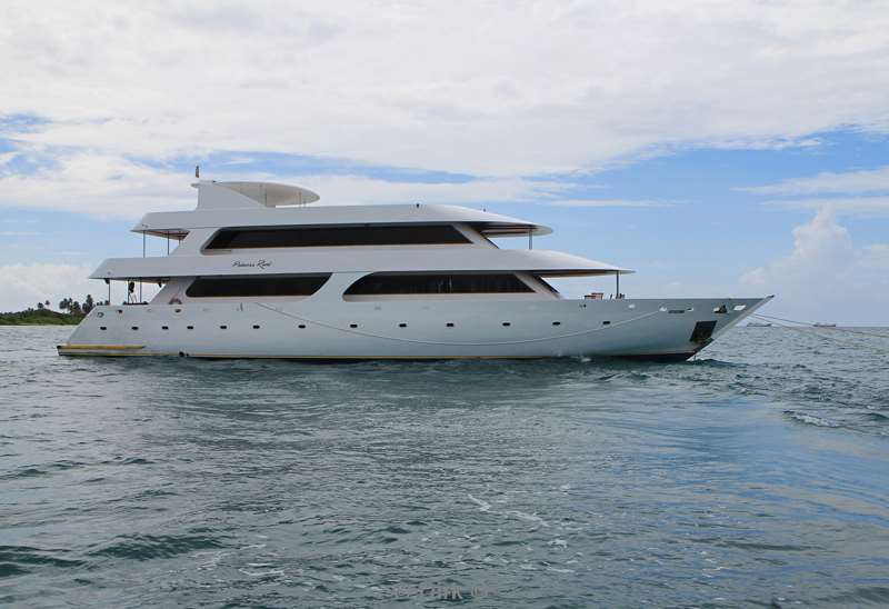 ship Princess Rani in the maldives