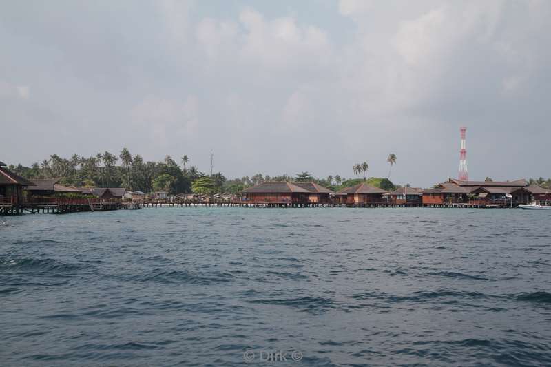 maleisie mabul island zeezicht kapalai