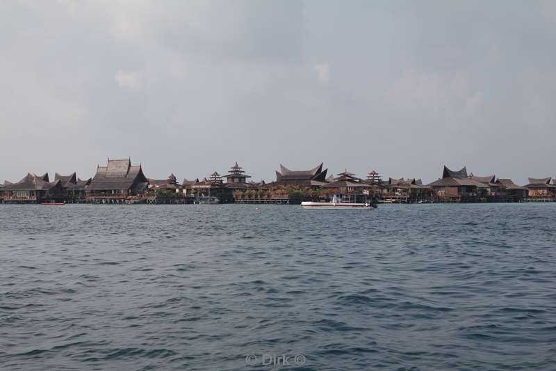 maleisie mabul island zeezicht kapalai