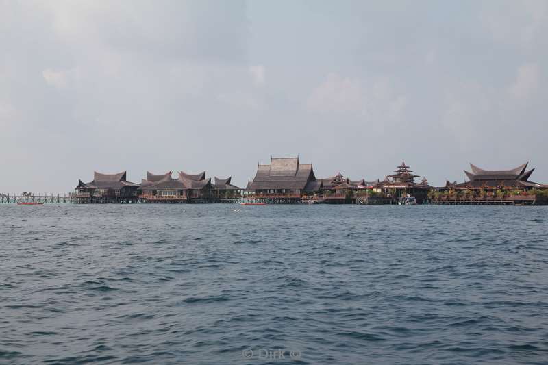 maleisie mabul island zeezicht kapalai