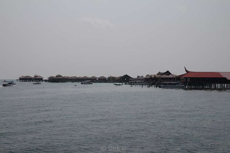 maleisie mabul island zeezicht kapalai