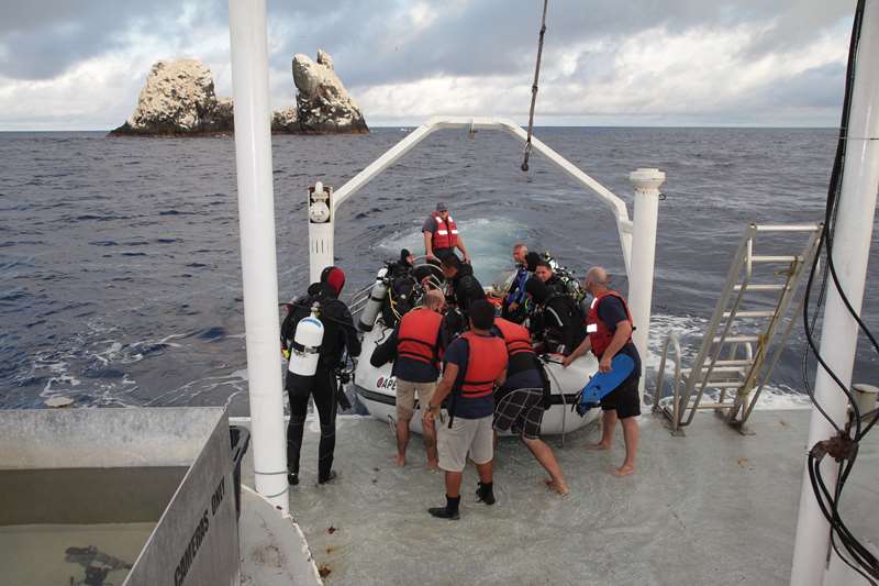 duiken schip nautilus belle amie mexico