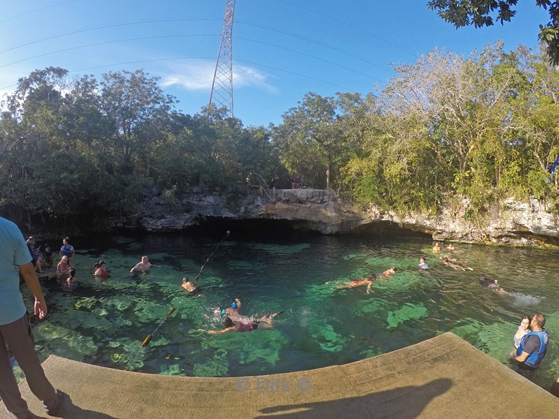 duiken cenote azul