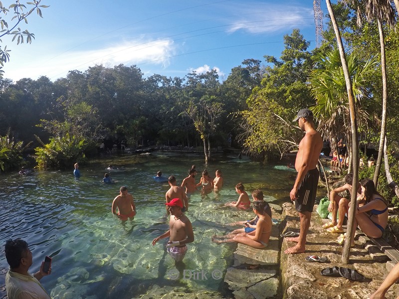 duiken cenote azul