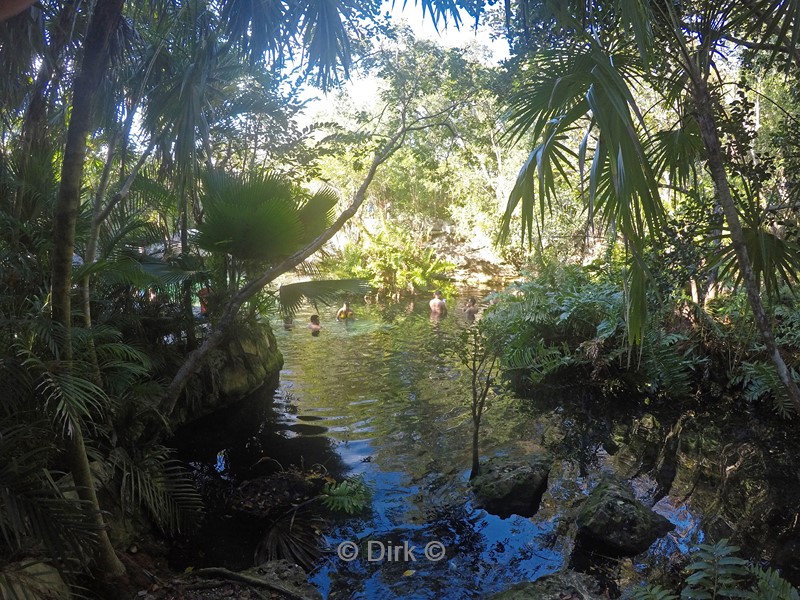 duiken cenote azul