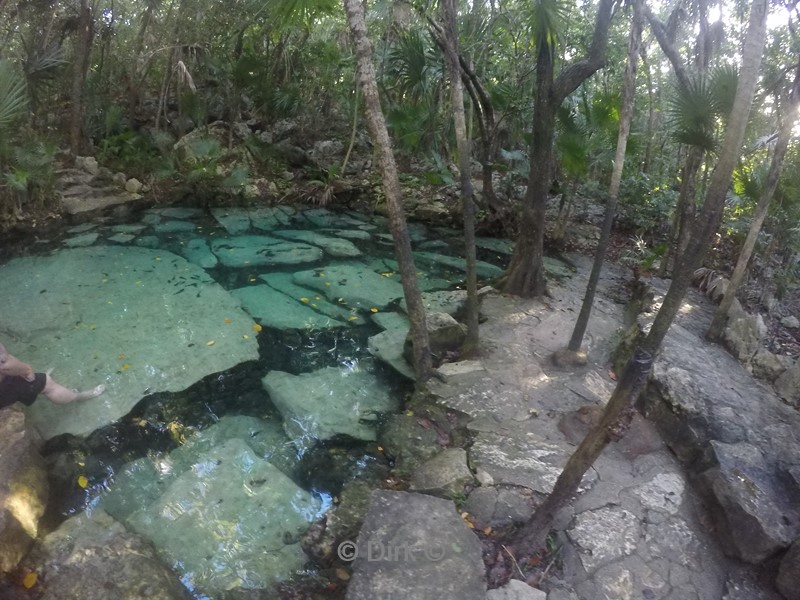 duiken cenote azul