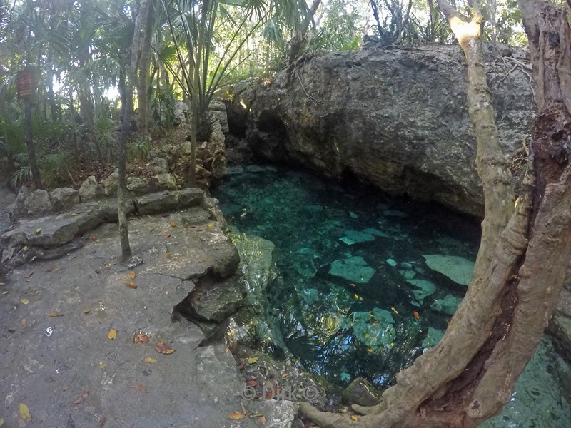 duiken cenote azul