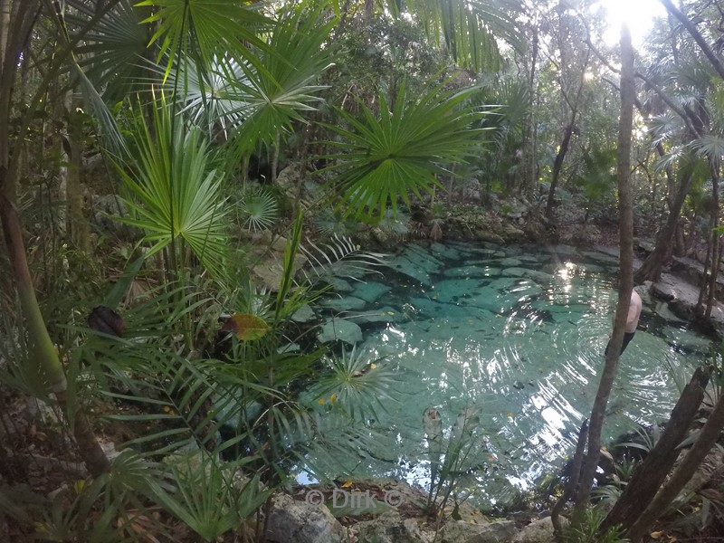 duiken cenote azul