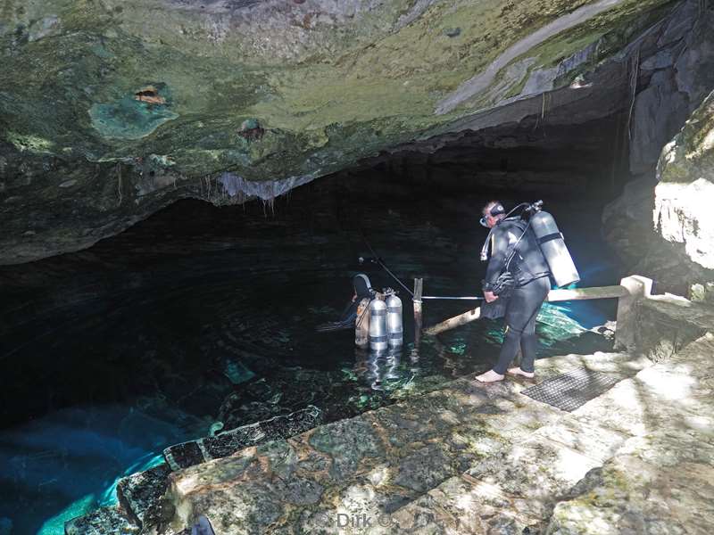 duiken cenote chikin ha