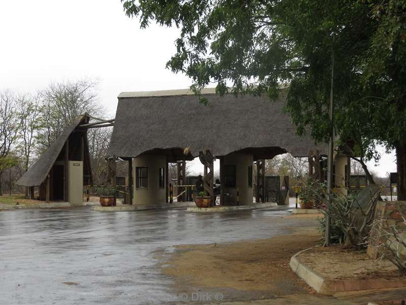 uitgang kruger national park zuid-afrika