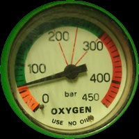 manometer 50bar druk