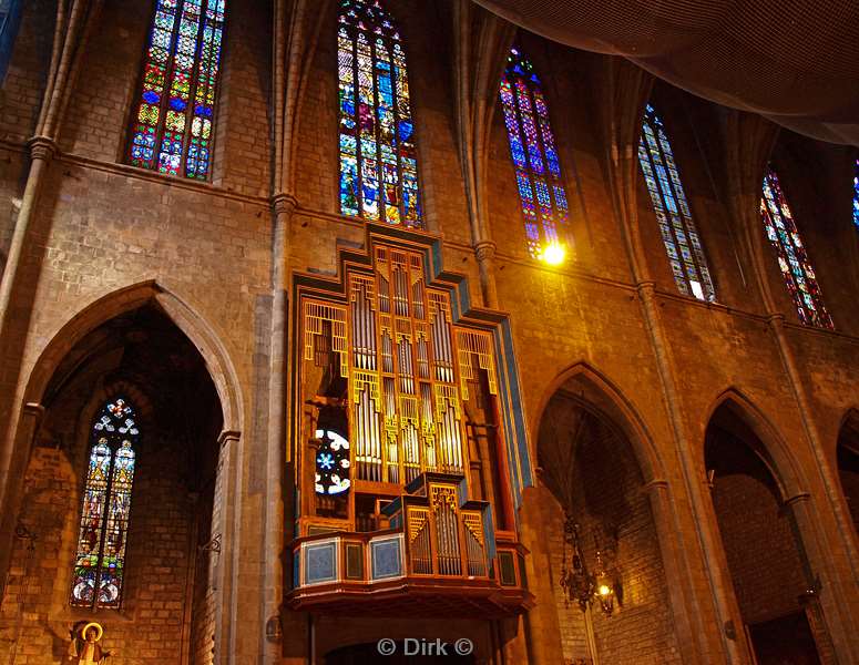 citytrip barcelona spanje basiliek santa maria del pi