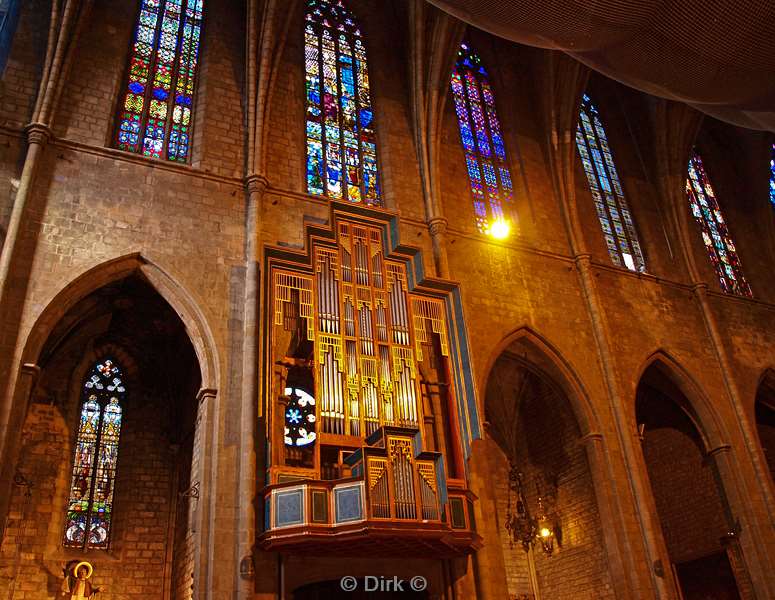 citytrip barcelona spanje basiliek santa maria del pi