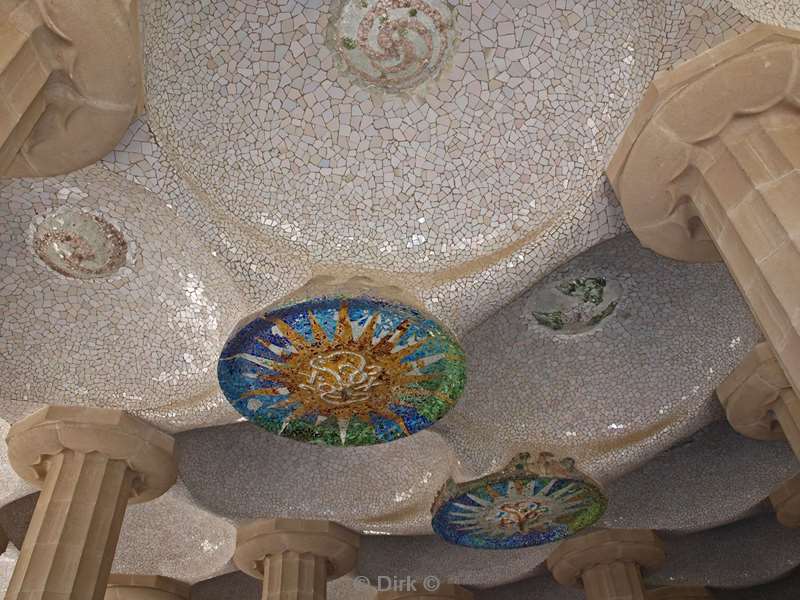 citytrip barcelona spanje park guell gaudi