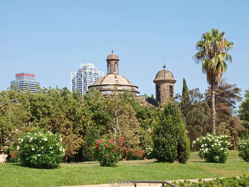 citytrip barcelona spain ciutadella park