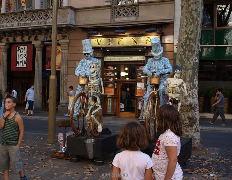 citytrip barcelona spain ramblas