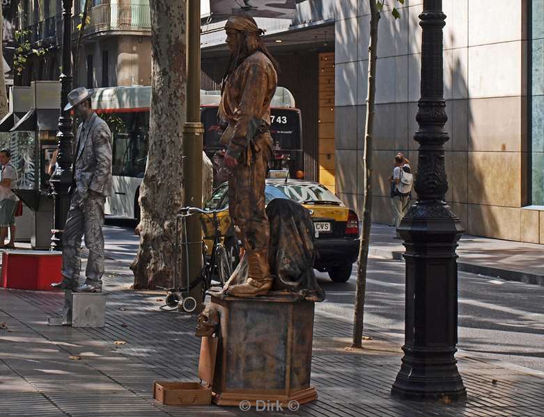 citytrip barcelona spain ramblas