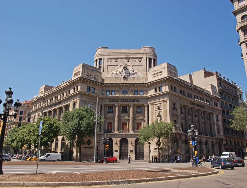 citytrip barcelona spanje placa de catalunya