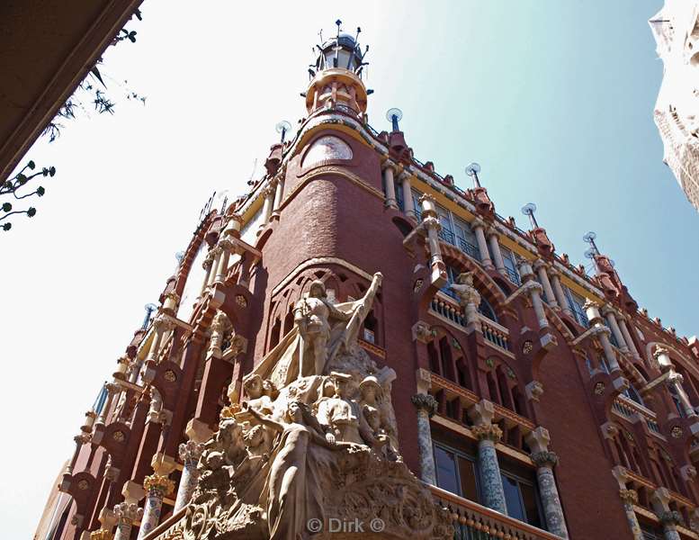 citytrip barcelona spanje palau de la musica catalana