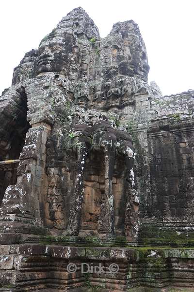 cambodia siem reap bayon tempel