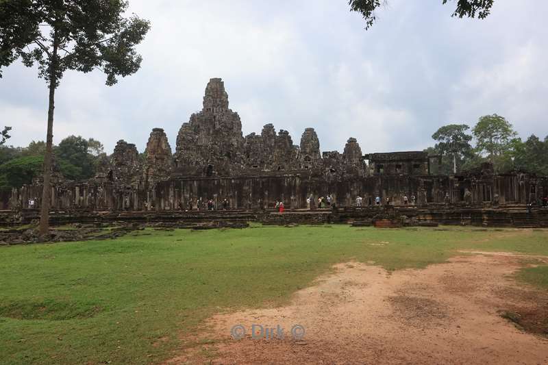 cambodia siem reap bayon tempel