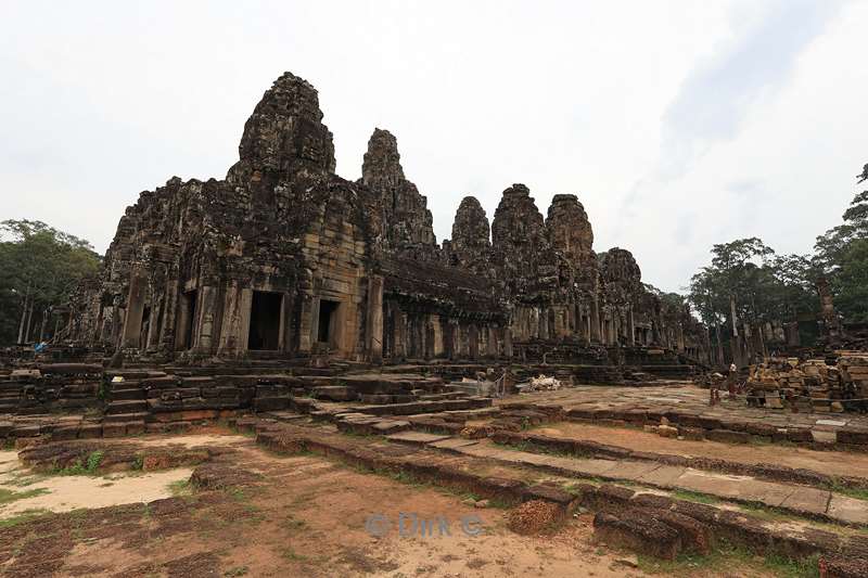 cambodia siem reap bayon tempel