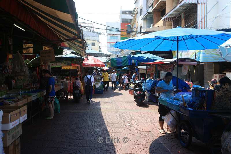 thailand bangkok bloemenmarkt chinatown