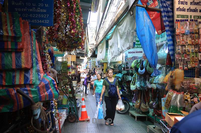 thailand bangkok bloemenmarkt chinatown