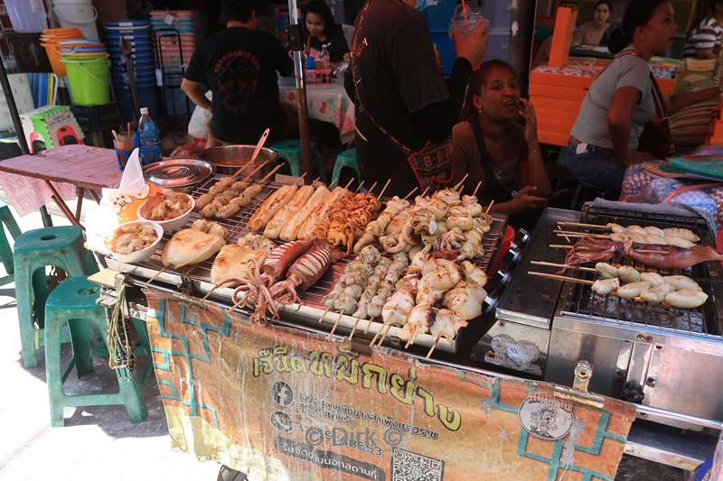 thailand bangkok bloemenmarkt chinatown