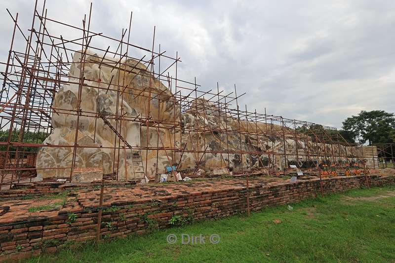 thailand witte boeddha ayutthaya