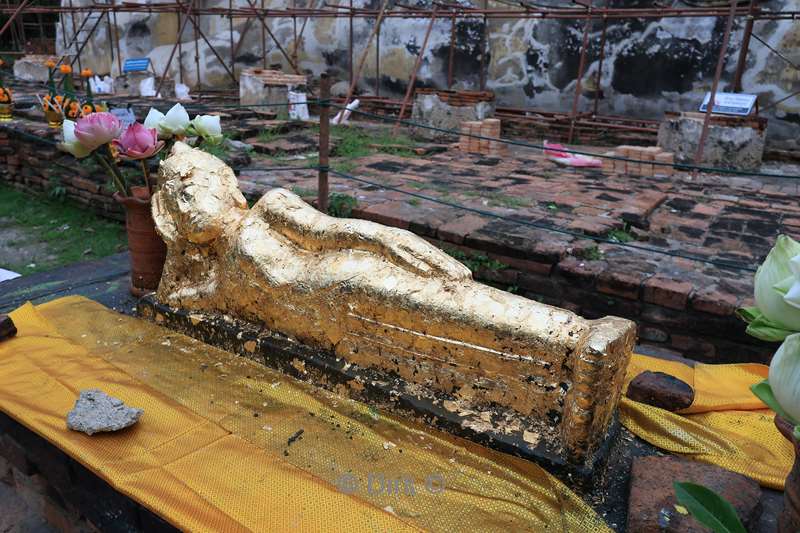thailand gouden boeddha ayutthaya