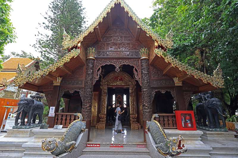 thailand chiang mai doi suthep tempel