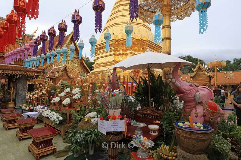 thailand chiang mai doi suthep tempel
