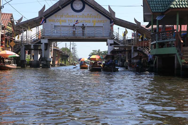 thailand drijvende markt damnoen saduak