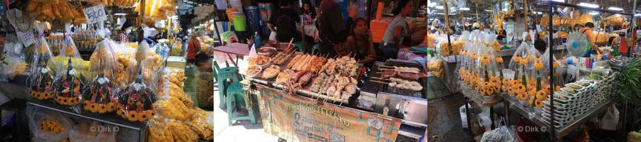 thailand bangkok bloemenmarkt chinatown