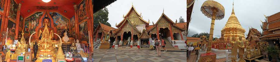 thailand chiang mai doi suthep tempel