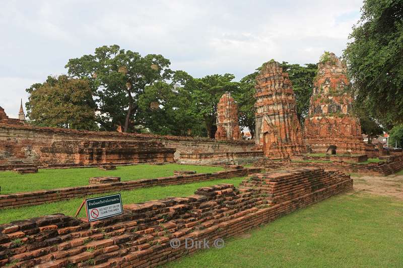 thailand oude hoofdstad ayuttaya