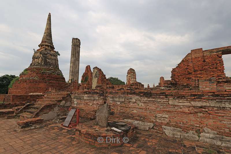 thailand oude hoofdstad ayuttaya