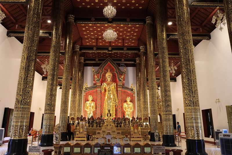 thailand chiang mai tempels chedi luang, wat chang Man, wat phra singh