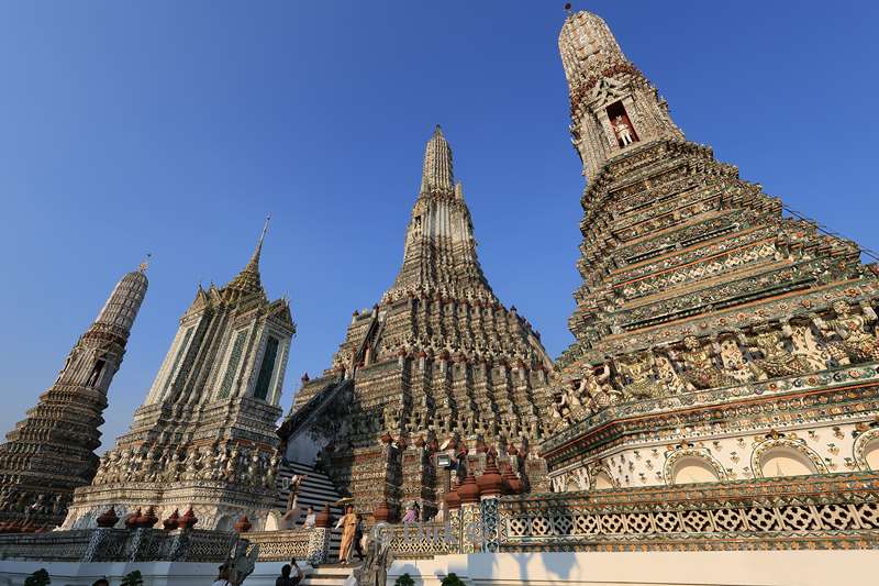 thailand bangkok wat arun tempel