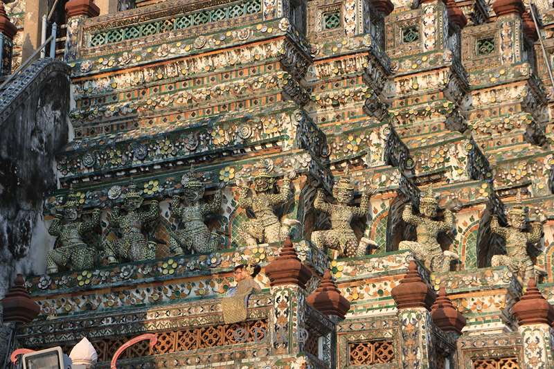 thailand bangkok wat arun tempel
